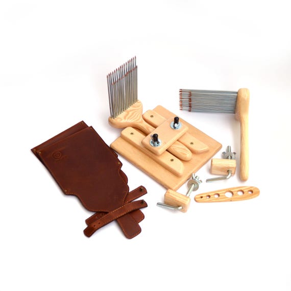 combs for spinning Wool Combs for Fine Fiber Wool, Stand With Clamps and Spinning Diz