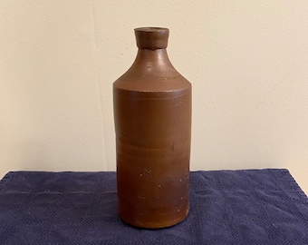 Antique Vitreous Stone Bottle Late 1800's Ink Bottle