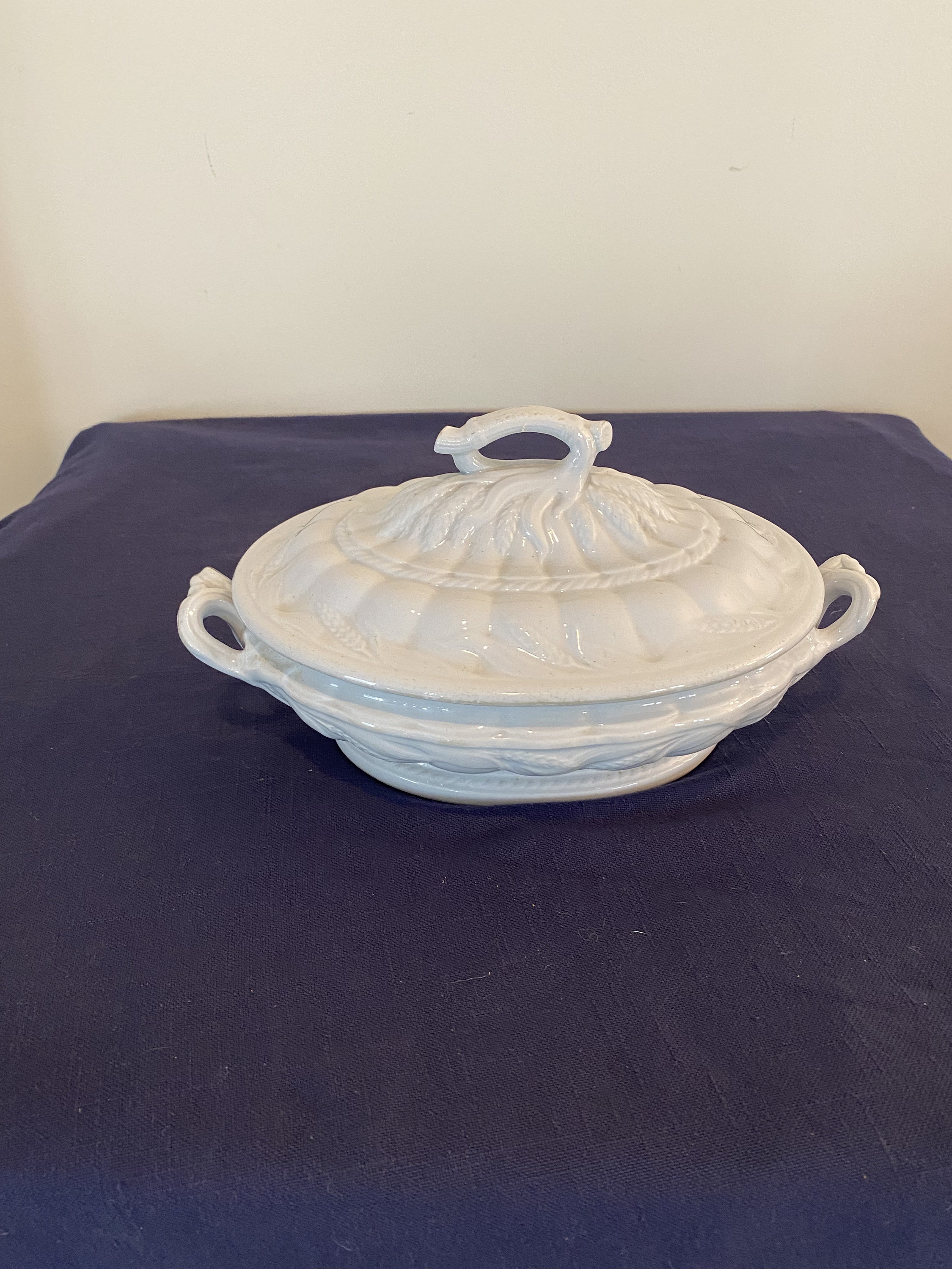 Mid 19th Century Elsmore & Forster Ironstone Tureen Mid 19th Century Elsmore & Forster Ironstone Tureen