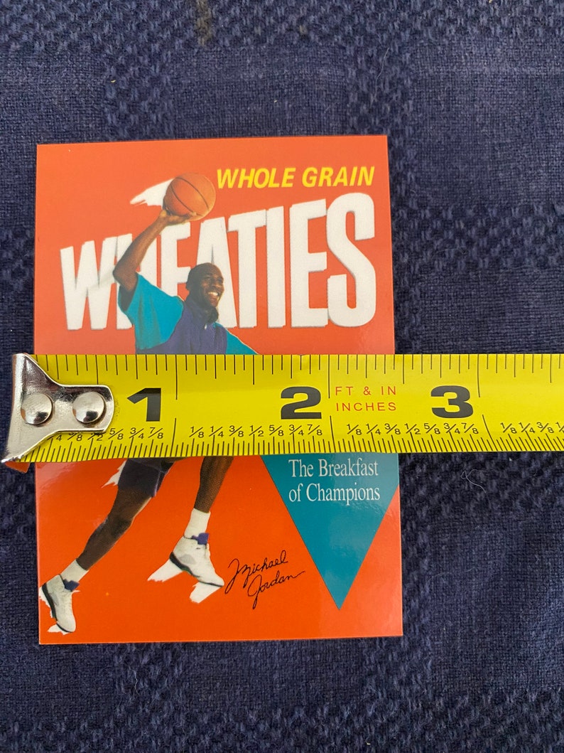 michael jordan wheaties card