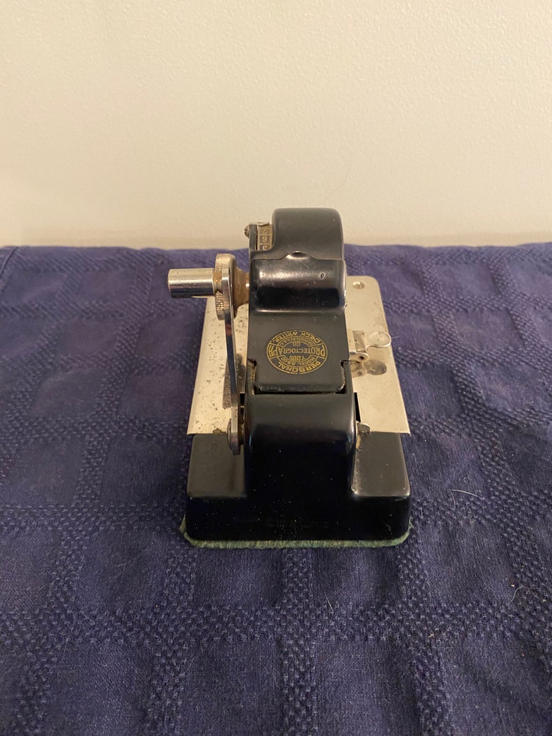 Vintage Todd Co. Personal Protectograph Model 3500 Writer Rochester, NY image 1