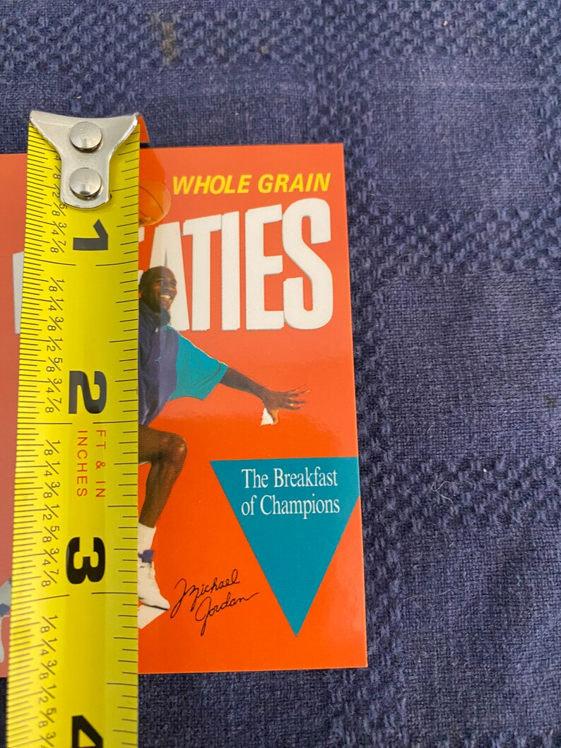 michael jordan wheaties card