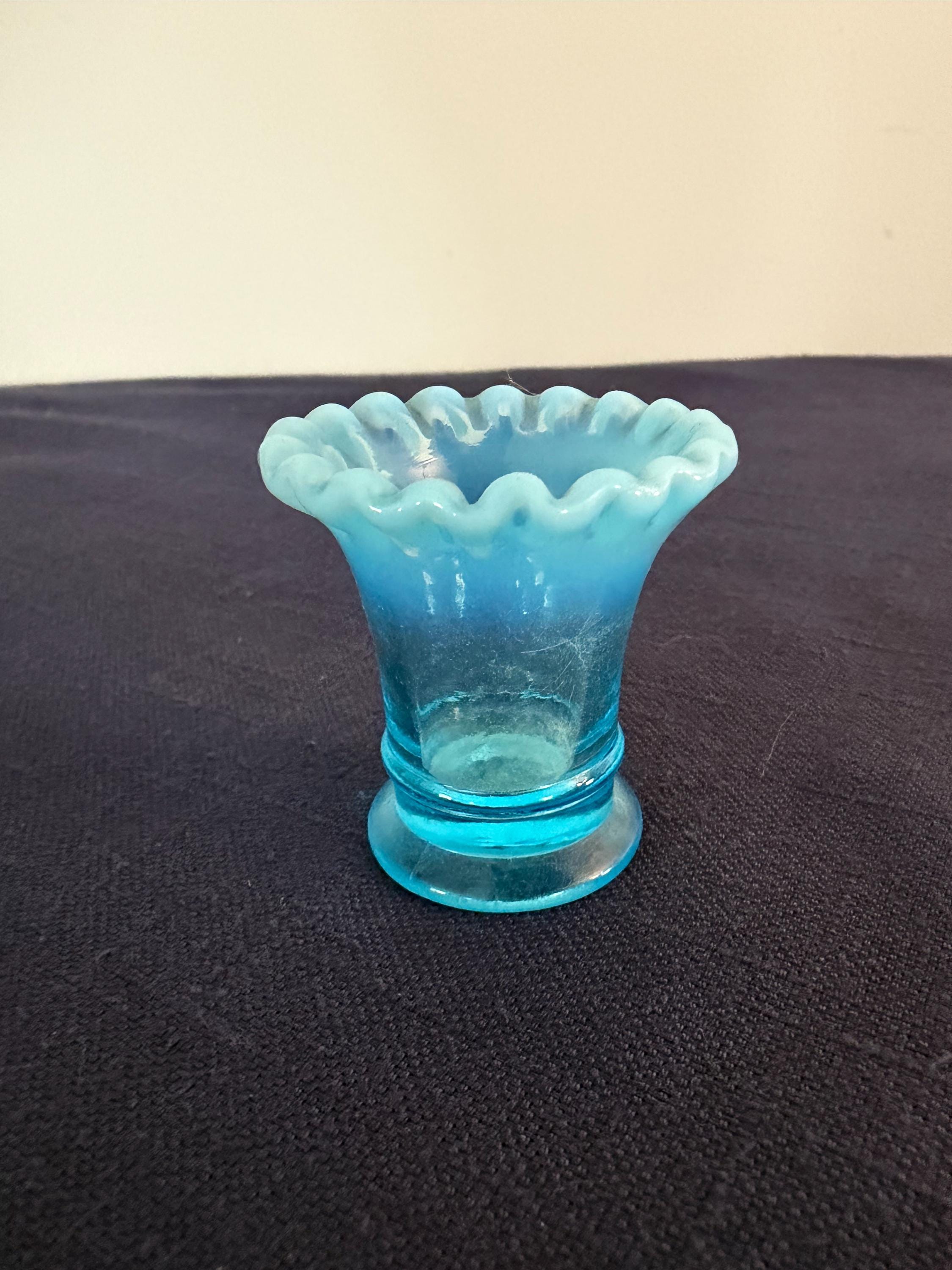 Fenton Blue Opalescent - Etsy