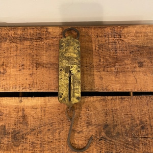 Chatillon’s Balance No. 2 Hanging Scale 50 pound Vintage