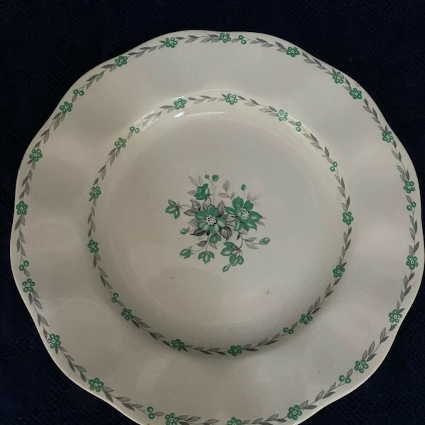 Vintage Wedgewood & Co Dinner Plate LTD England 4/63 10” 1952 10"  Hazel Pattern