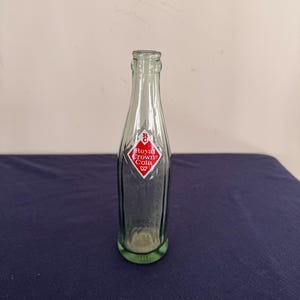 Royal Crown RC 8 Applied Color Label Soda Bottle 8 Ounce