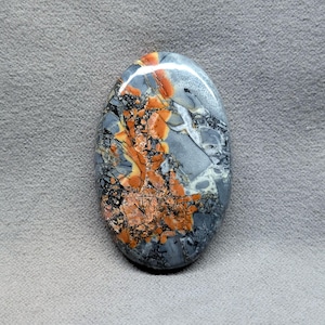 Top quality Maligano jasper Gemstone Designer Maligano Cabochon loose Scenic Jasper stone semi precious for making jewelry 58.50cts