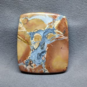 Top quality Maligano jasper Gemstone Designer Maligano Cabochon loose Scenic Jasper stone semi precious for making jewelry 109.60cts
