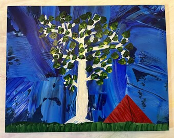 Tree and Pyramid
