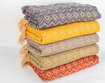 Coperta in misto alpaca / Coperta invernale leggera e ipoallergenica