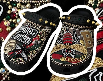 Adult Custom Blinged Out Crocs