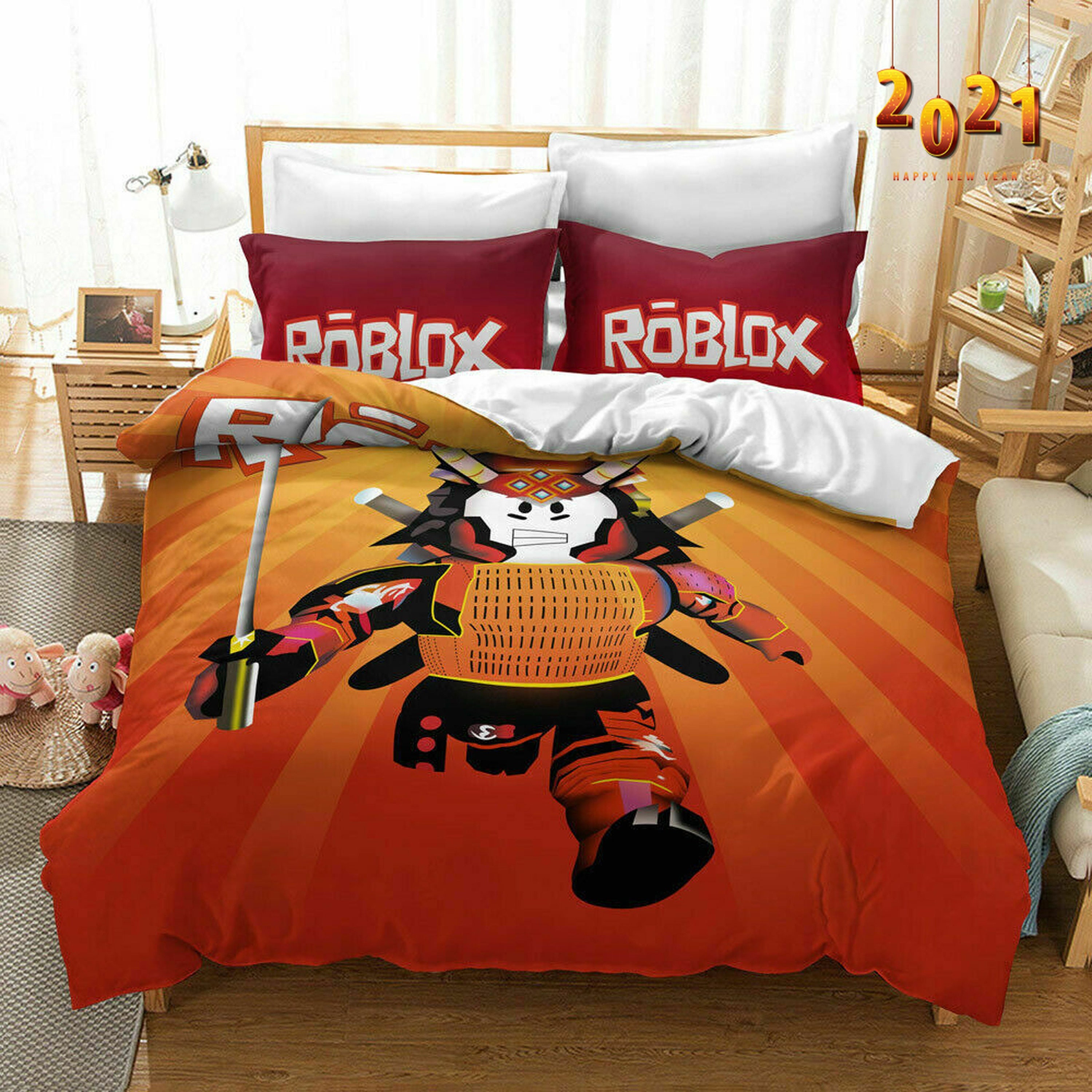 Roblox Quilt Cover Bedding Set 3PCS Duvet Cover Pillowcase Etsy