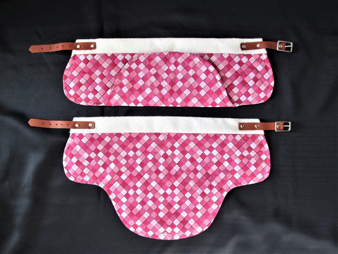 Hobby Horse Saddle Blanket Hobby Horse Accessoires mosaïque rose rose