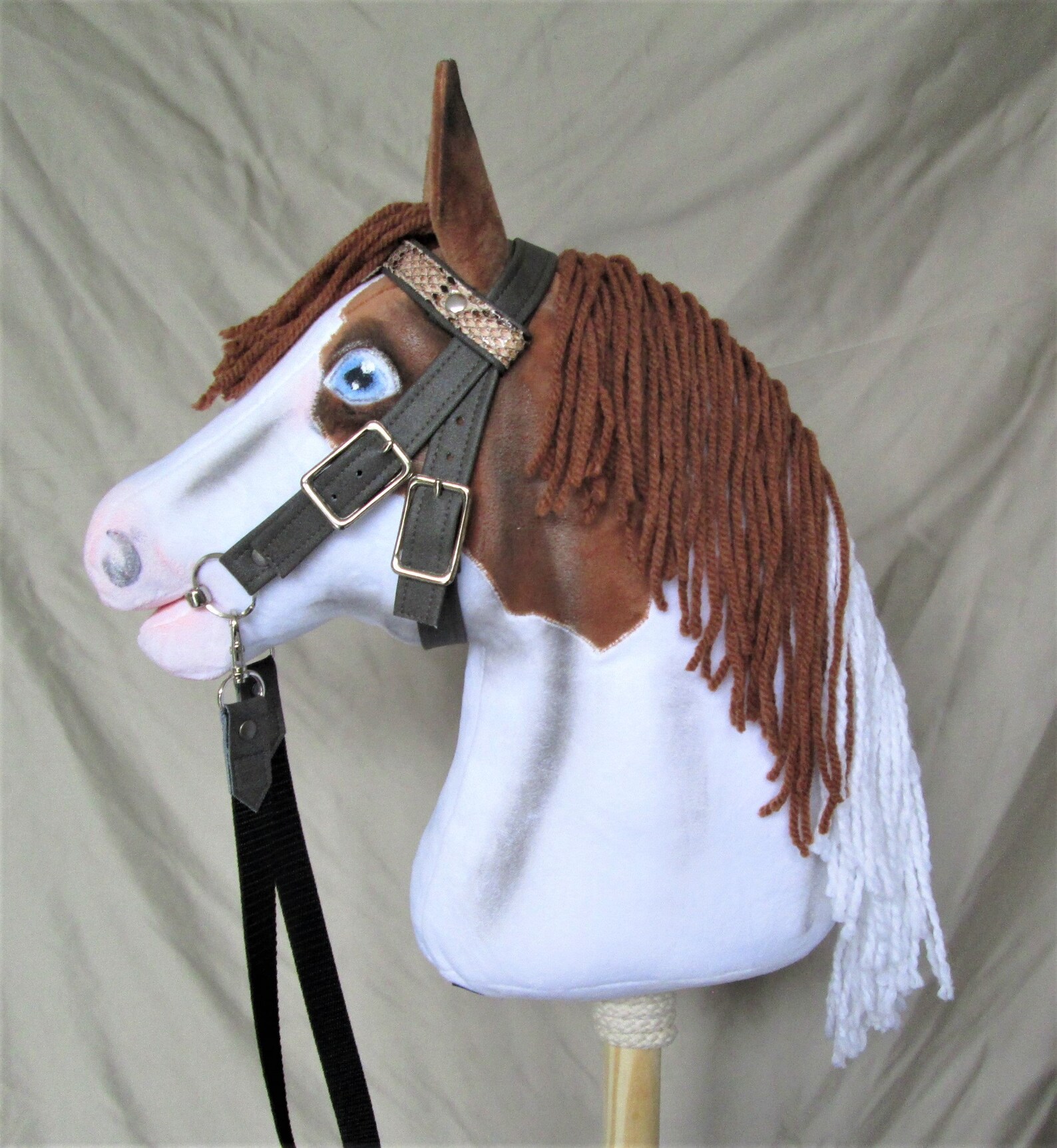 Hobby Horse Hobby Horse Paint Horse Schecke with bridy Etsy