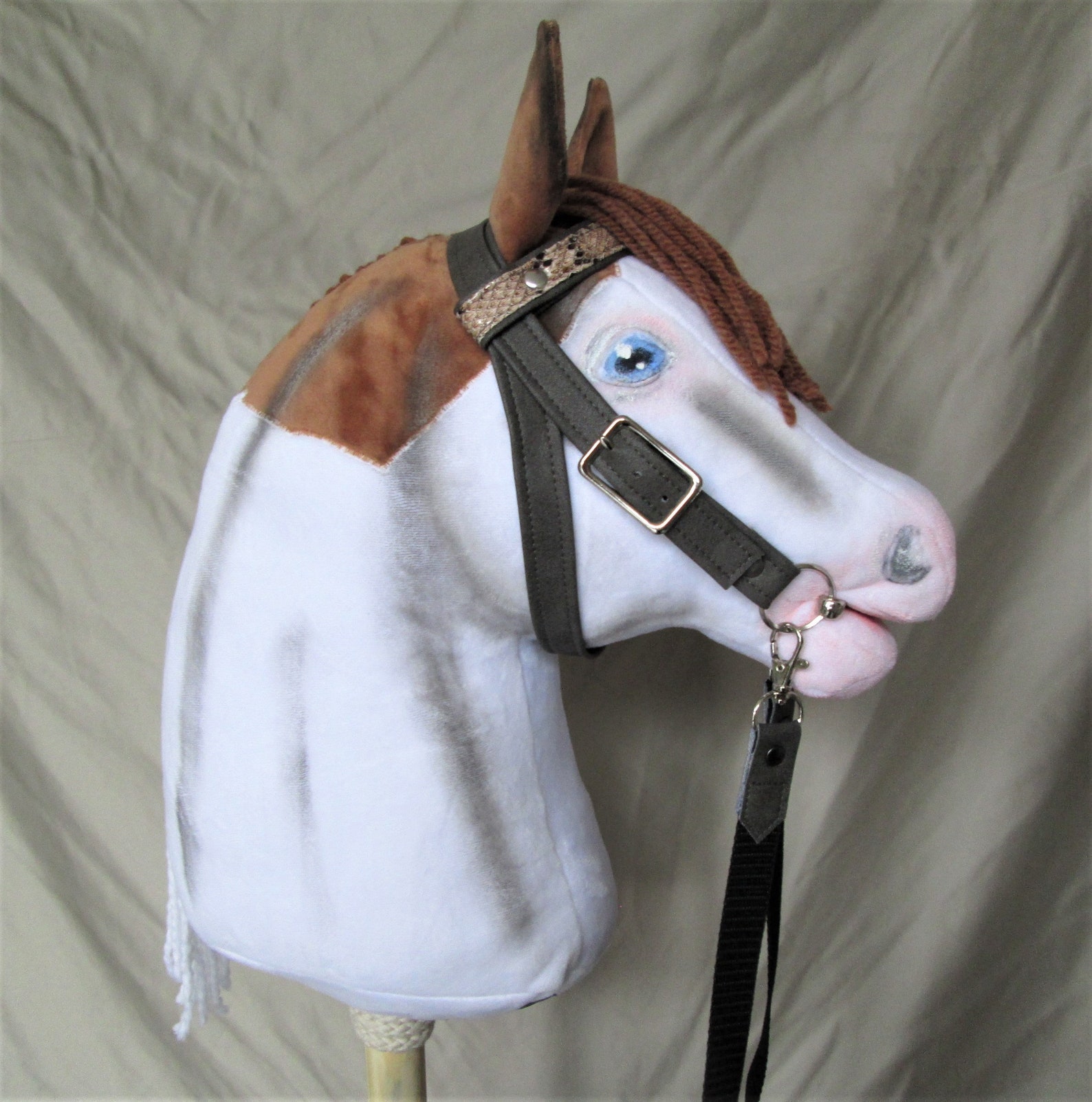 Hobby Horse Hobby Horse Paint Horse Schecke with bridy Etsy