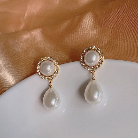 Gemstone Decor Vintage Drop Earrings | SHEIN IN