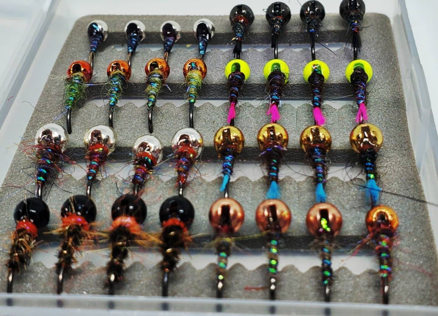 Hares Ear and Firestarter Nymph Fly Box Kit Etsy.de