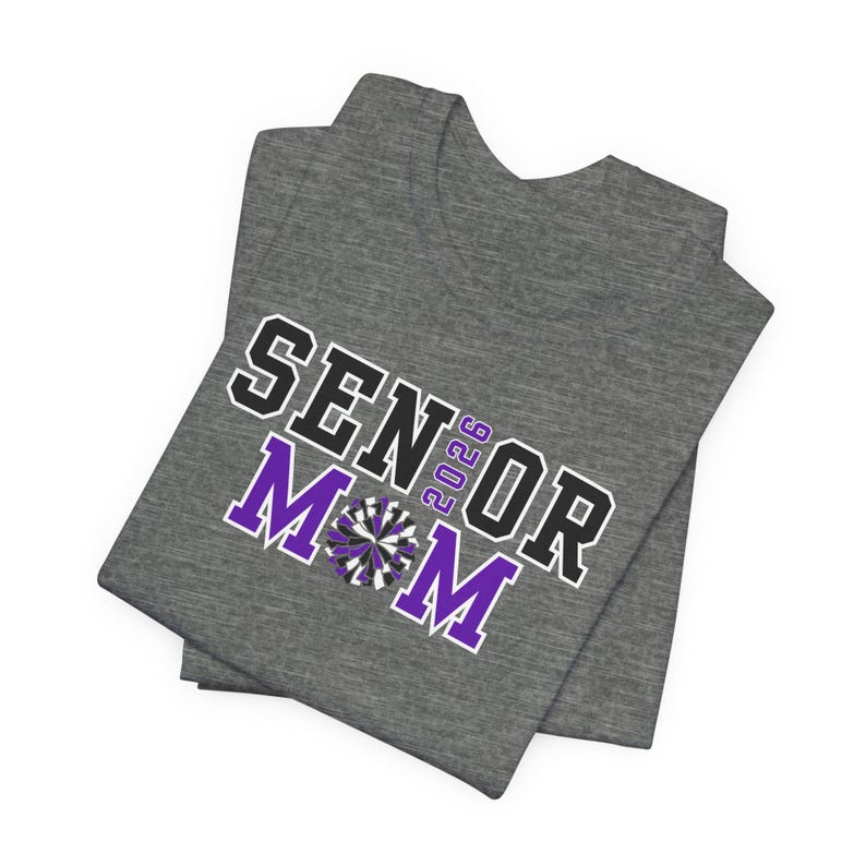 Custom Senior Cheer Mom Shirt Senior Mom Cheer Shirt Senior Mom Senior Cheer Dad Shirt Senior Dad Cheer Gifts Cheerleader Senior Night Gift Deep Heather