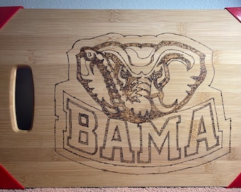 Custom wood burnt art