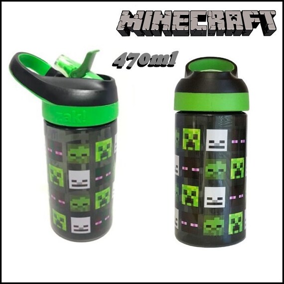 Minecraft Wasserflasche Wiederverwendbare Bpa Kostenlose Etsy