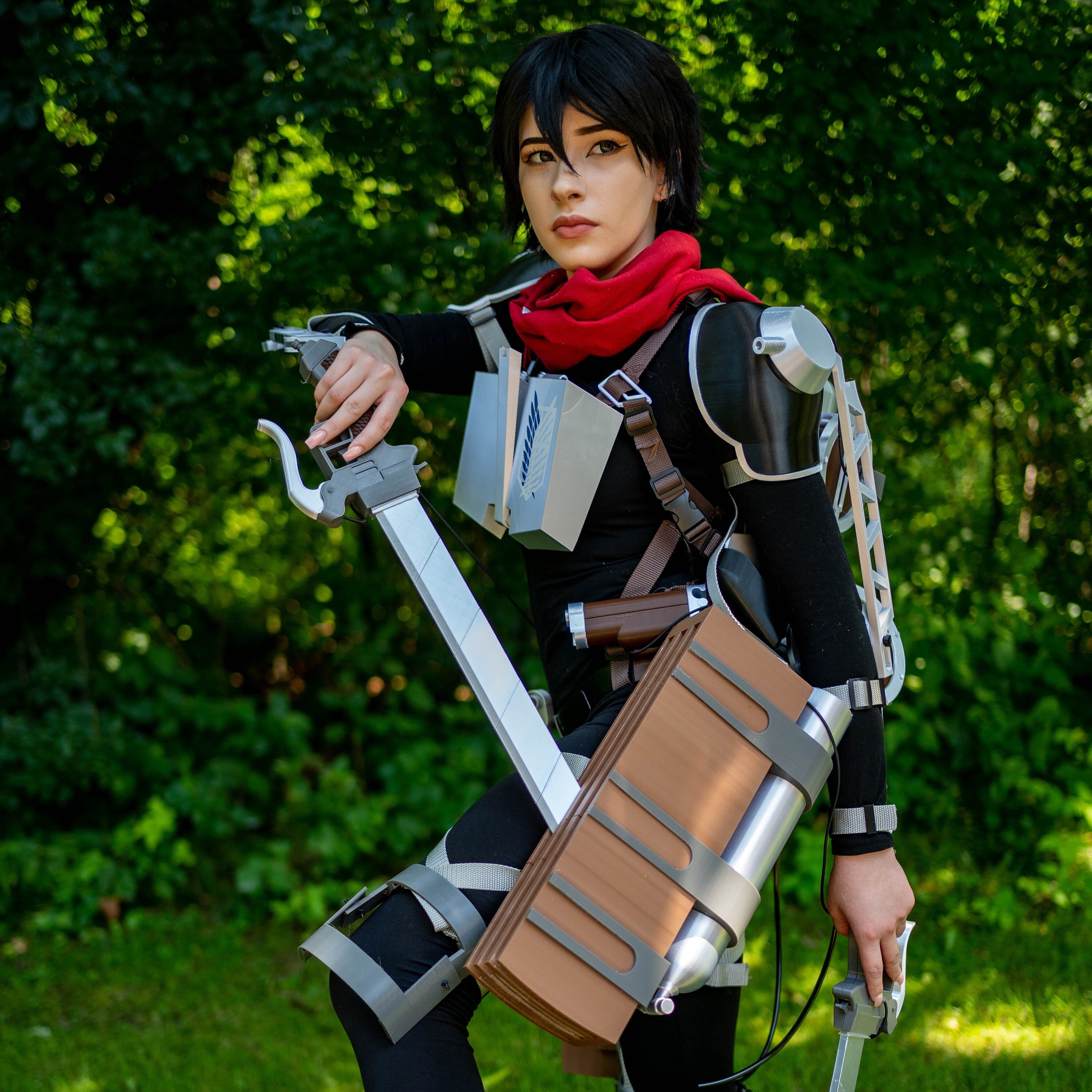 Mikasa Complete Odm Gear Cosplay Etsy India