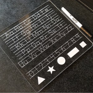 Archivo de corte láser de seguimiento de letras, SVG para descarga instantánea