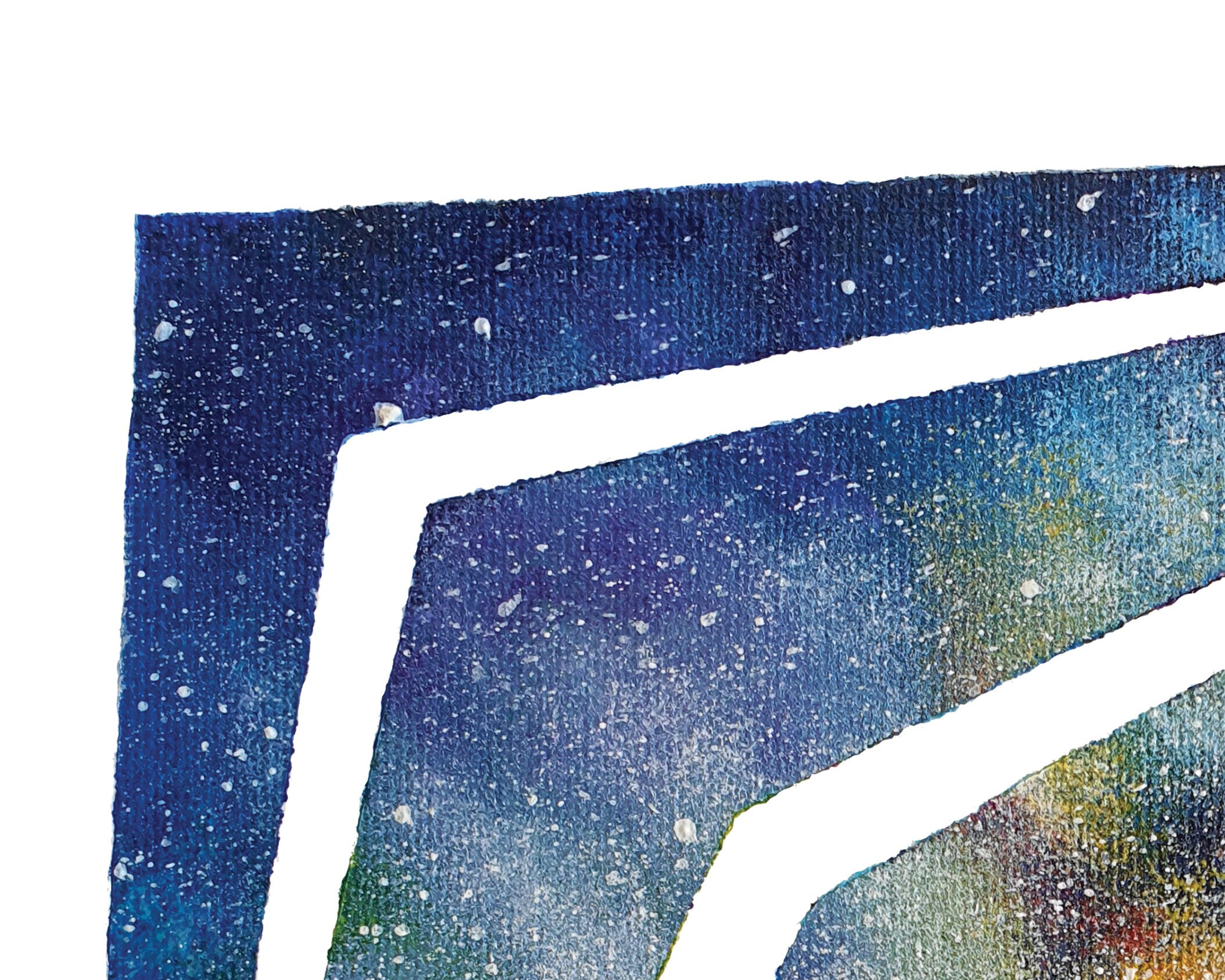 Printable Milky Way Galaxy Painting, Night Sky Art Print, Milky Way ...
