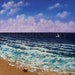 Printable Seascape Painting Tropical Sea View Instant - Etsy