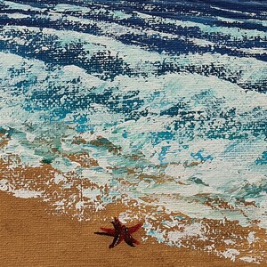 Printable Seascape Painting, Tropical Sea View Instant Download Wall ...