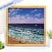 Printable Seascape Painting Tropical Sea View Instant - Etsy