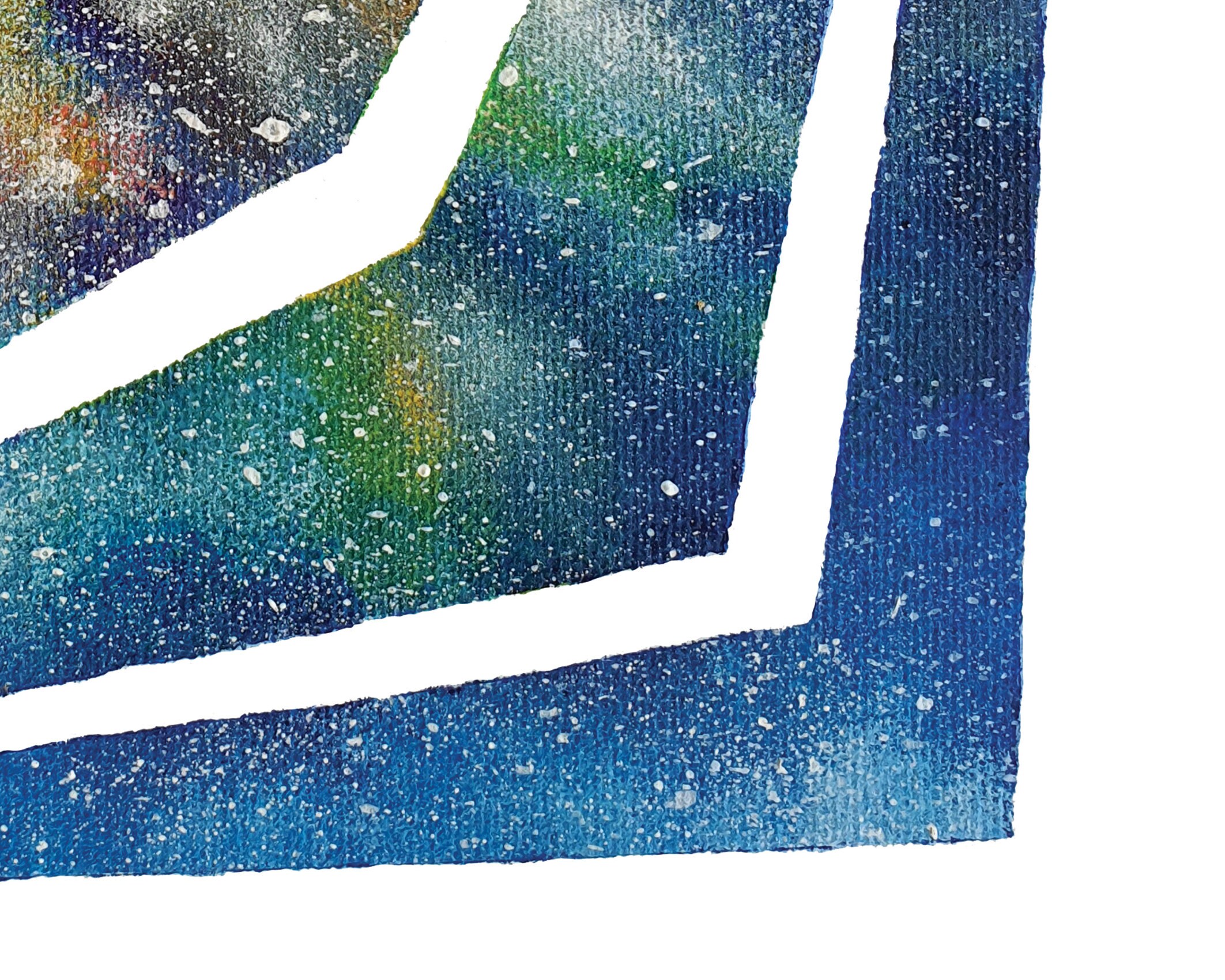 Printable Milky Way Galaxy Painting, Night Sky Art Print, Milky Way ...