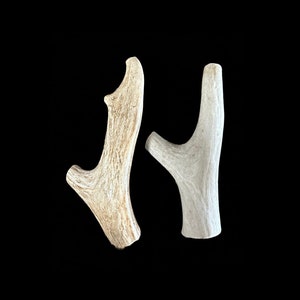 2 pack Large Antler Dog Chew, All Natural Deer Antler Chew For Dogs.