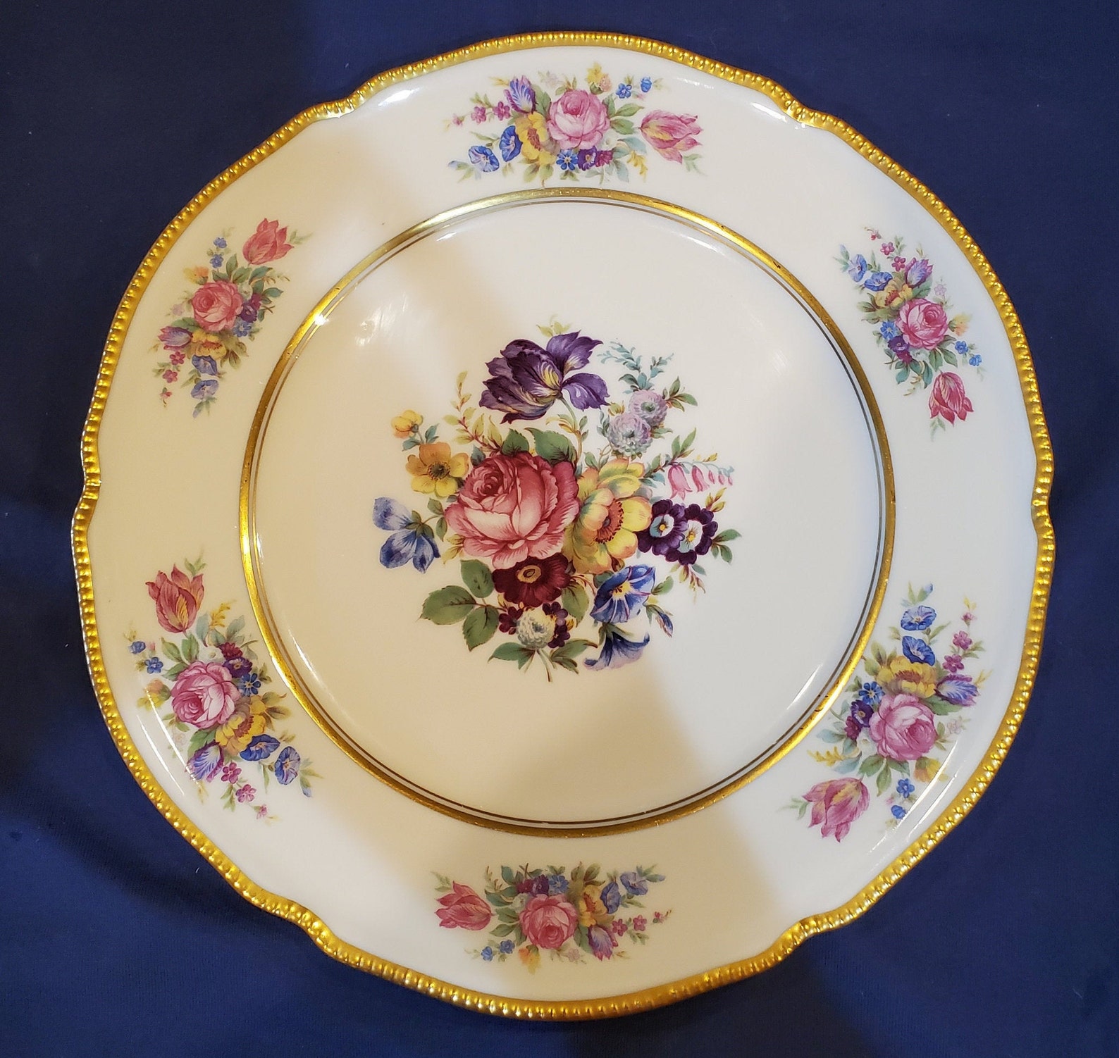 Vintage Castleton China castleton Rose 10 Etsy