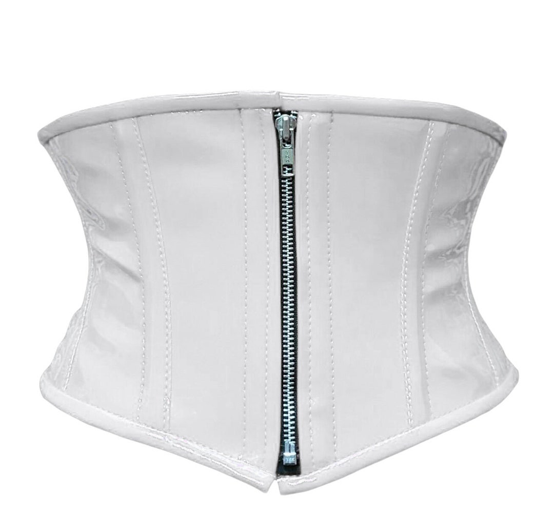 Waist Trainer/steel Boned Corset Lace up handmade - Etsy