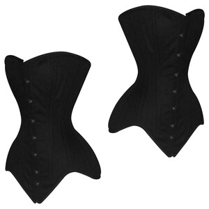Steel Boned corset Handmade Overbust corset/Plus size Waist Training Corset image 6