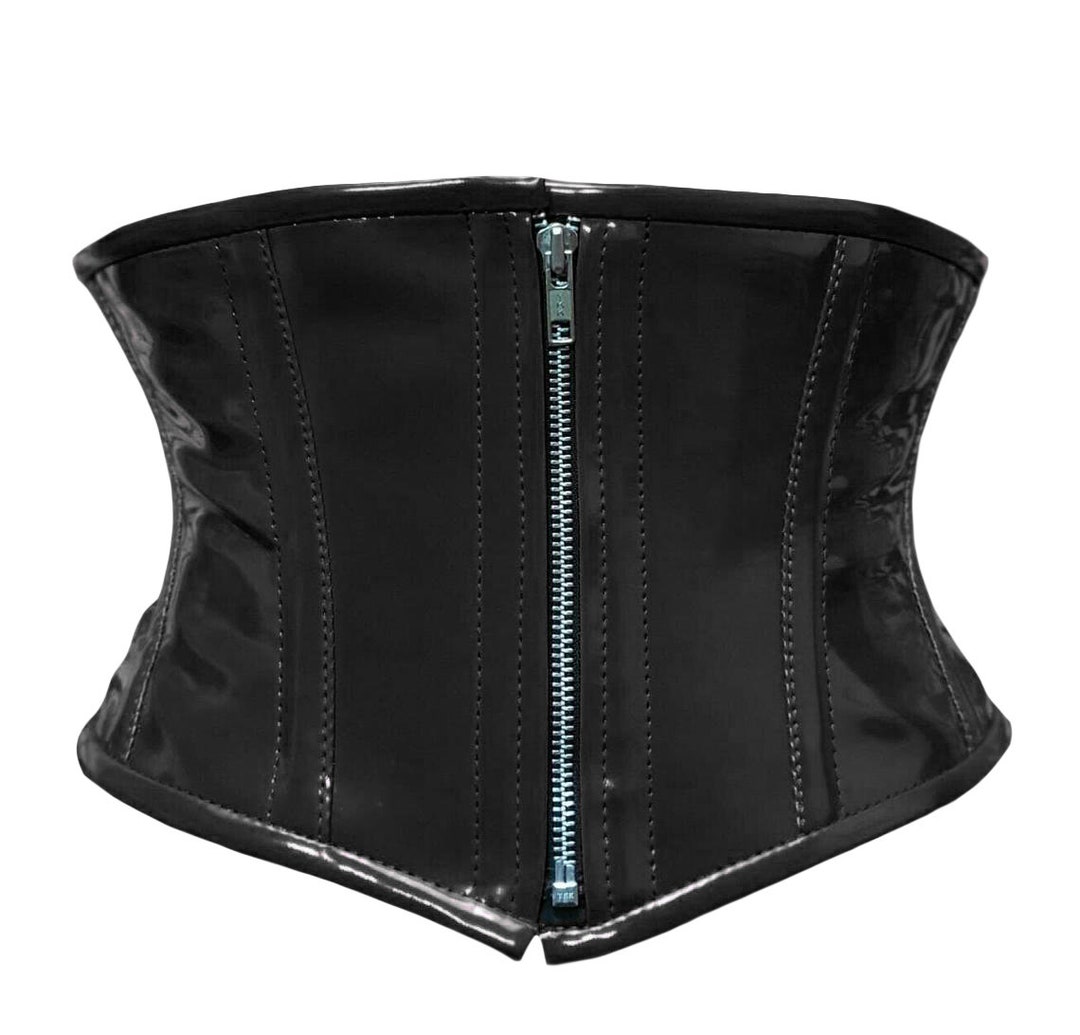 Waist Trainer/steel Boned Corset Lace up handmade - Etsy