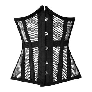 Waist Shaper/ Steel Boned corset/ Medieval~ Corset Tops/ Under bust corset~ Lace up Corset/ Waist Trainer/ Handmade corset