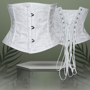 Phaze Alternative Clothing White Angel Eva Bodice Corset Sizes 10, 12  Gothic!