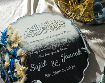 Resin Ring trays,Plaques, Ring Plates  Engagement Trays, Nikkah Plates.