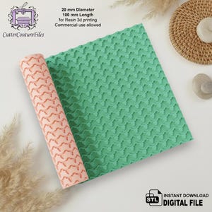 Christmas Zigzag Pattern | Festive Wave Line Texture | Scandinavian Holiday Geometric Design (Digital Download) #172