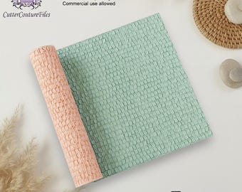 Clay Texture Roller STL File: 20x100mm Embossing Tool (Digital Download) #021
