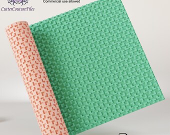 Geometric Tile Texture Roller STL | Polymer Clay, Cookie Embossing (Digital File)