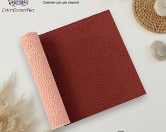 Leather Texture Roller STL File: Polymer Clay & Cookie Dough (Digital Download) #020