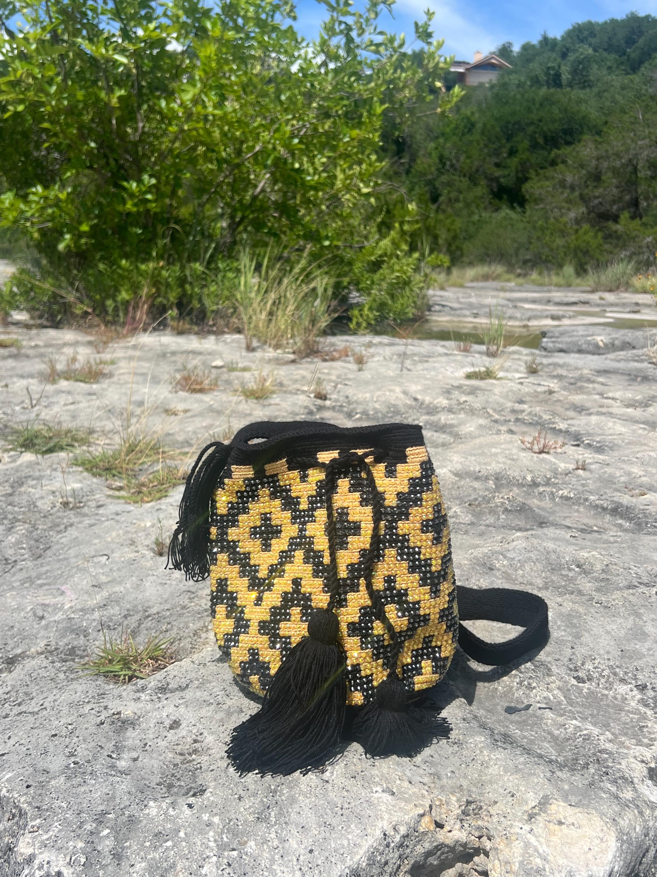 マリホジャ　wayu bag Crystal Wayuu Bag - Etsy