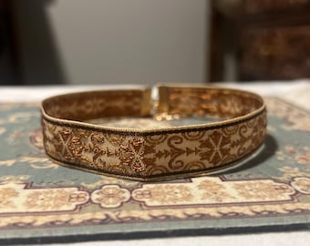 Gargantilla Tatreez tejida a mano: collar bordado de Oriente Medio