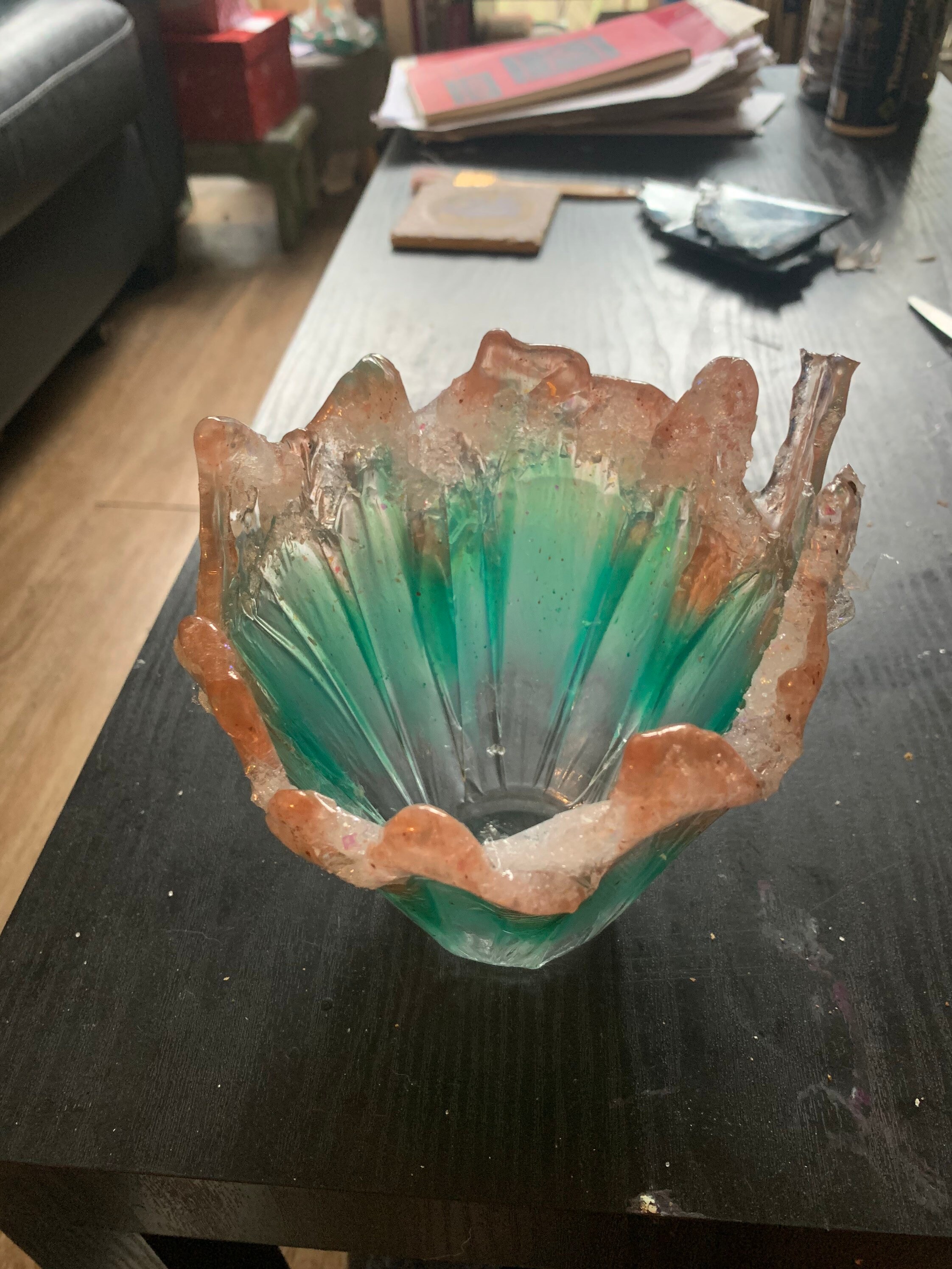 Hand Made Epoxy Resin Sculpture Etsy UK