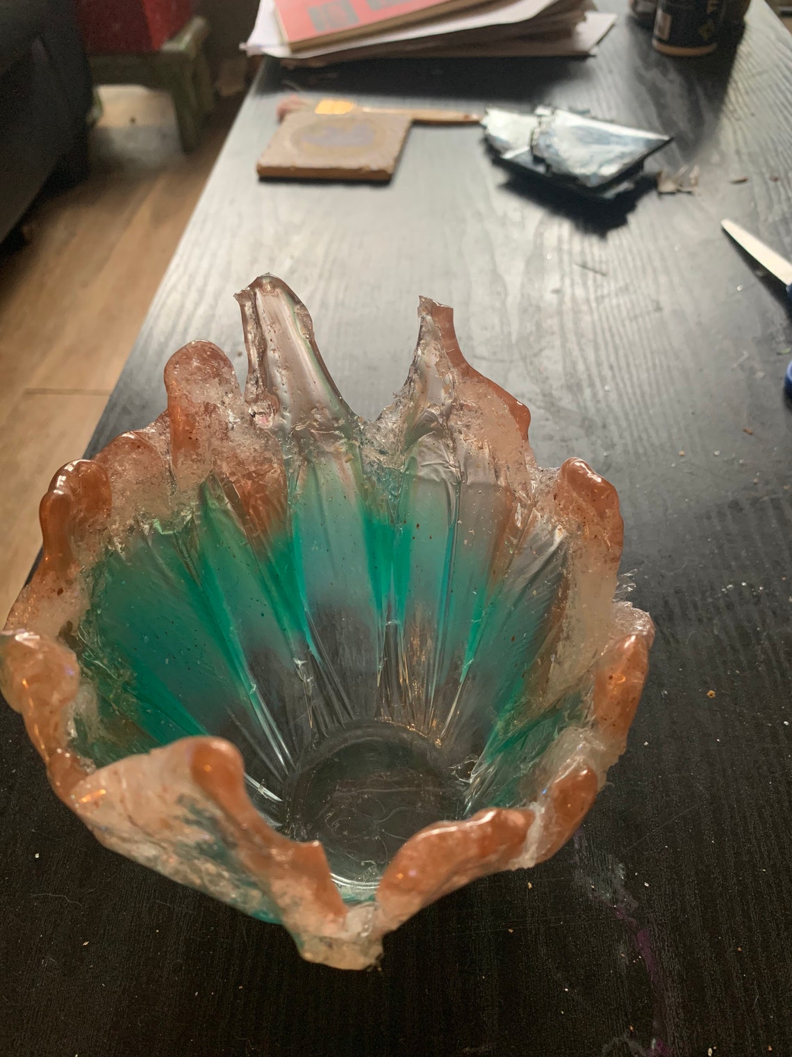 Hand made epoxy resin sculpture Etsy