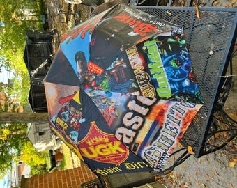 Crea una caja - Hip Hop Rap Época Dorada Grandes Álbumes Paraguas, Estilo Retro Vintage de los 90, Cultura Pop de los 90, Novedad, Época Dorada