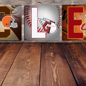 A Collection of Ohio Sports Teams- Cleveland Browns, Cleveland Baseball, Cleveland Cavaliers, Etc.
