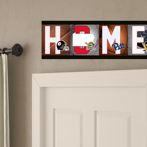 A Collection of Pittsburgh Sports Teams, Steelers, Pirates, Pitt, Penguins| Personalized| Wall decor| Home Sign| Custom Available!!